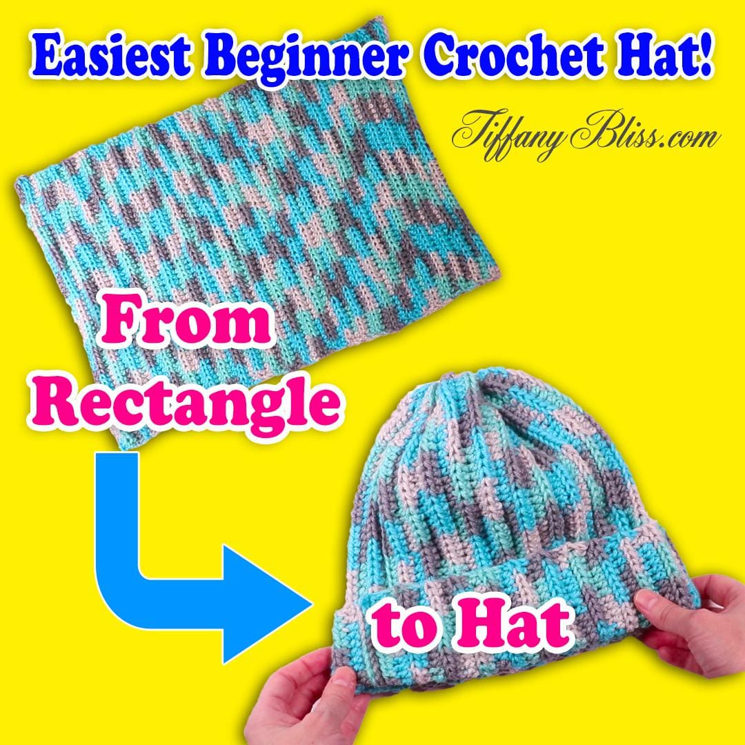 square rectangle hat