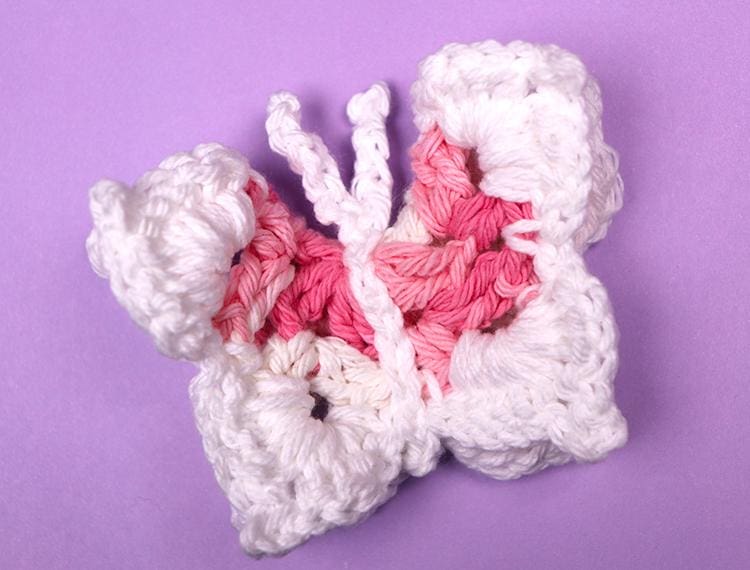 crochet butterfly 32