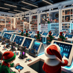 Santa’s Workshop 1950 – FREE Image Download