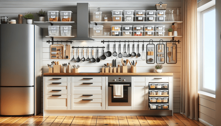 A decluttered kitchen