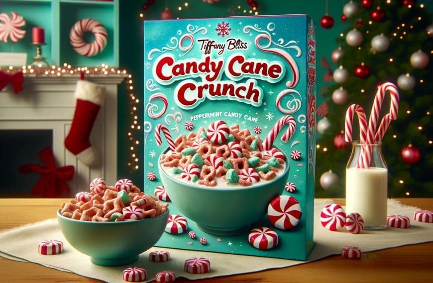 Candy Cane Crunch Cereal