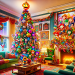 Princess Themed Christmas Tree – FREE Image Download
