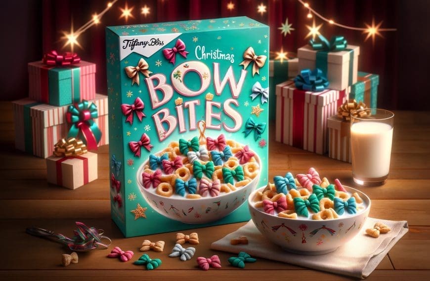 Christmas Bow Bites Cereal