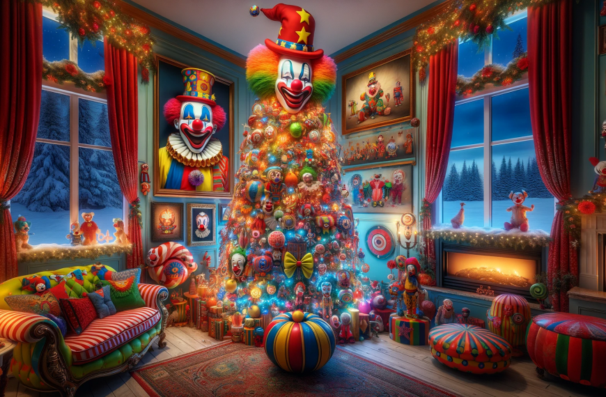 Clown Christmas Tree