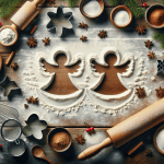 Cookies Flour Angels Baking – Ai Generated Image – FREE Download