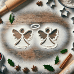 Cookie Flour Angels Baking Backdrop – Ai Generated Image – FREE Download