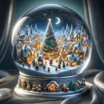 A Charming Christmas Bakery Snow Globe – FREE Image Download