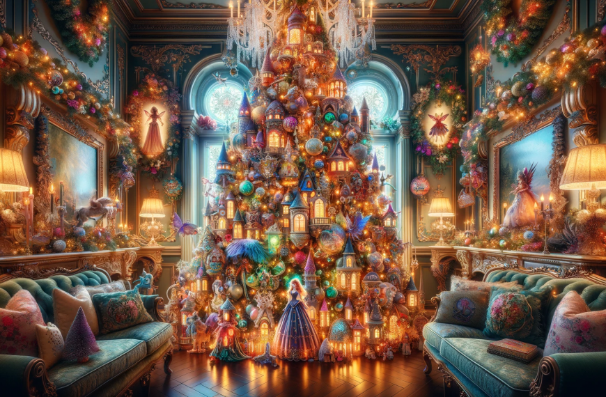 Fairytale Themed Christmas Tree