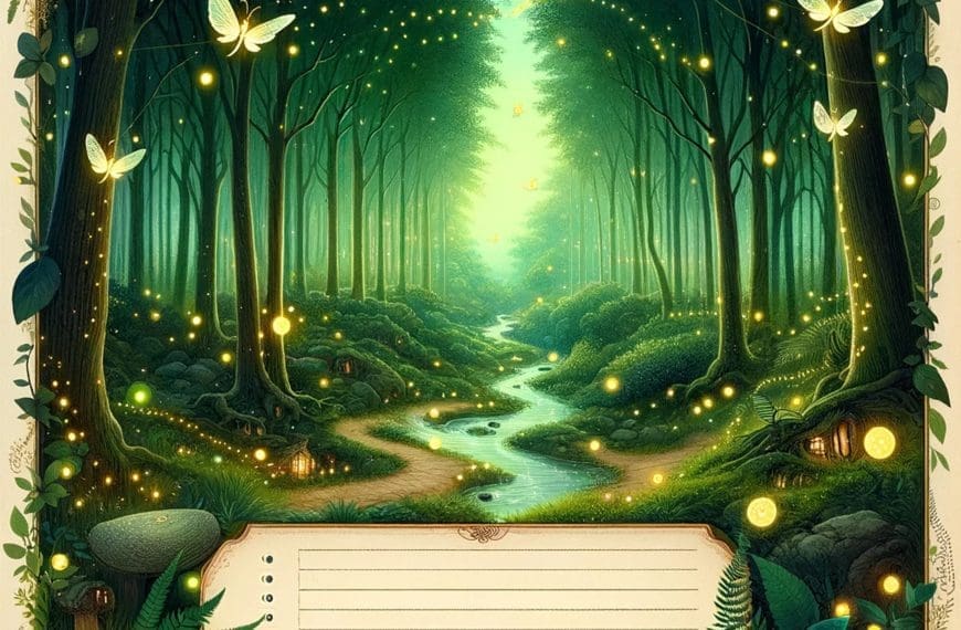 Forest night stationery scaled