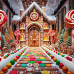Christmas Candy Cane Archway – FREE Image Download