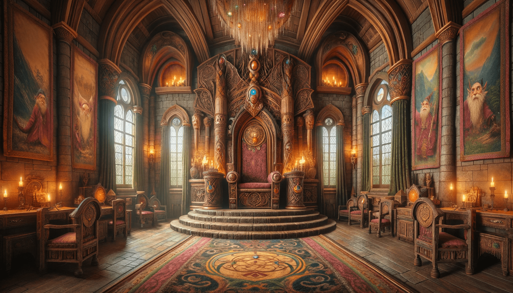 Gnome Castle Throne Room