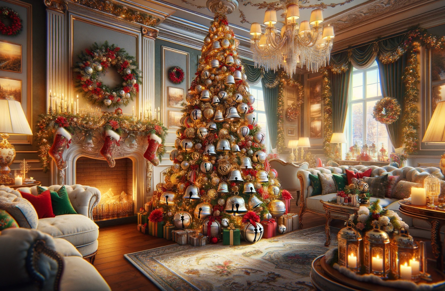 Jingle Bells Themed Christmas Tree