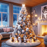 Rollercoaster Christmas Tree – Ai Generated Image – FREE Download