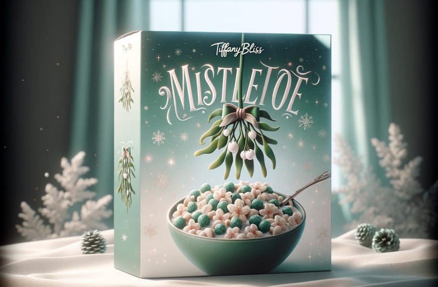 Mistletoe Themed Cereal