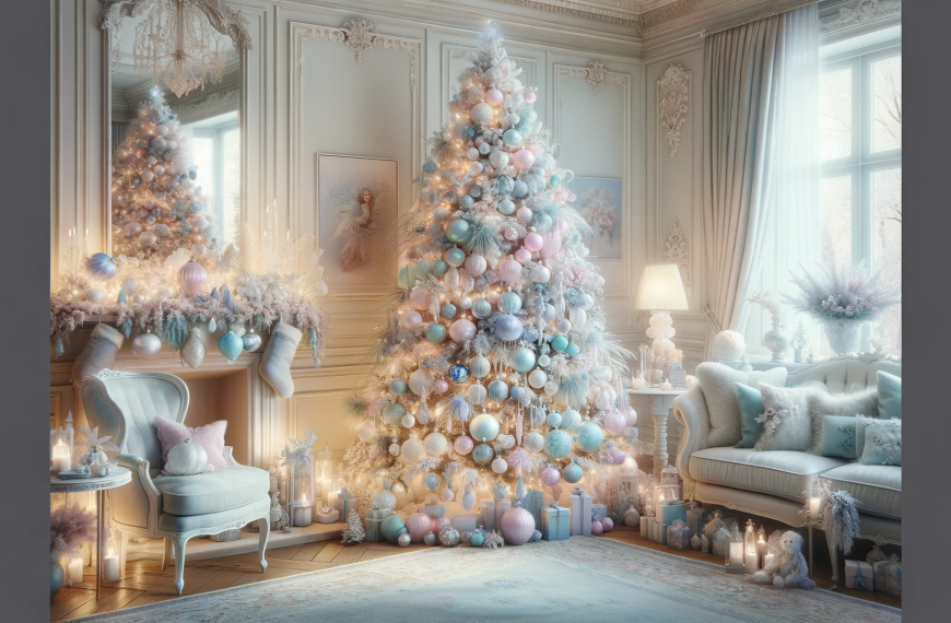 Pastel Themed Christmas Tree