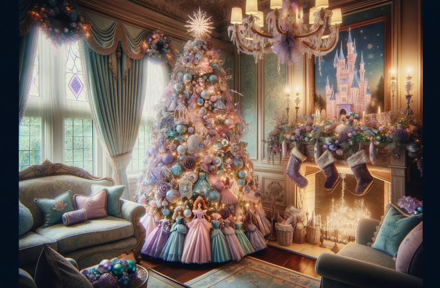 Princess Themed Christmas Tree