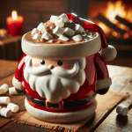 Chocolate Milk Candy Cane – Ai Generated Image – FREE Download