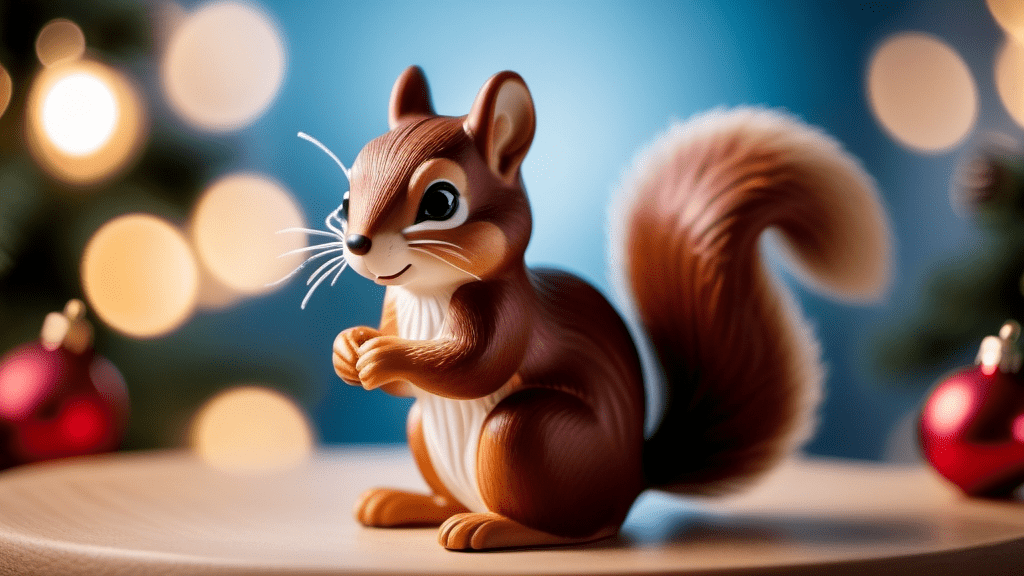 Squirrel ornament