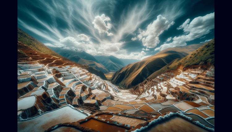 The Maras Salt Mines in Peru
