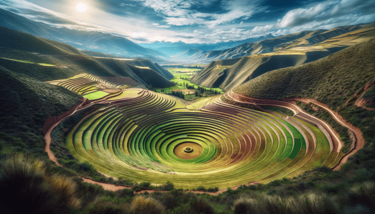 The Moray Agricultural Terraces in Peru