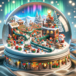 Christmas Snow Globe with Nativity Scene – FREE Image Download