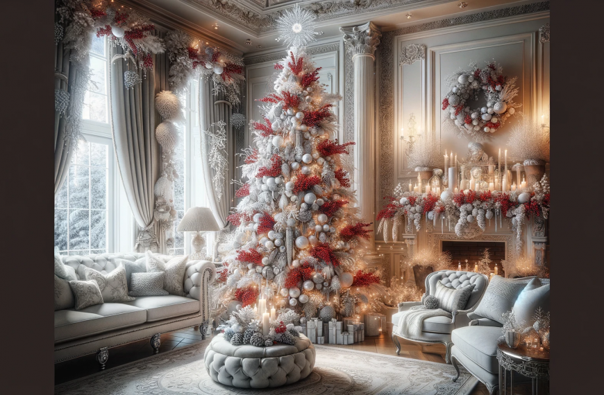 Winter Berry Themed Christmas Tree