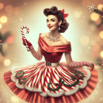 Woman in Snowman Dress – Ai Generated Image – FREE Download